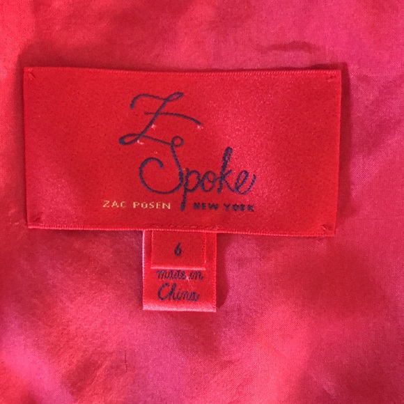 Z SPOKE ZAC POSEN NEW YORK DRESS - Picture 9 of 12